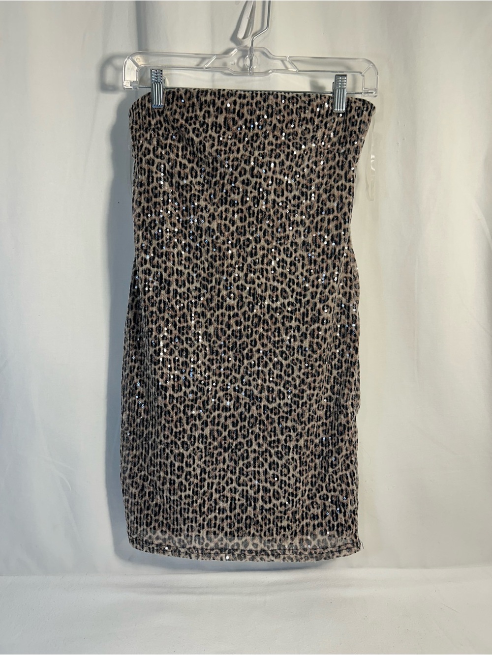 True Love, sequin mini tube dress (M)